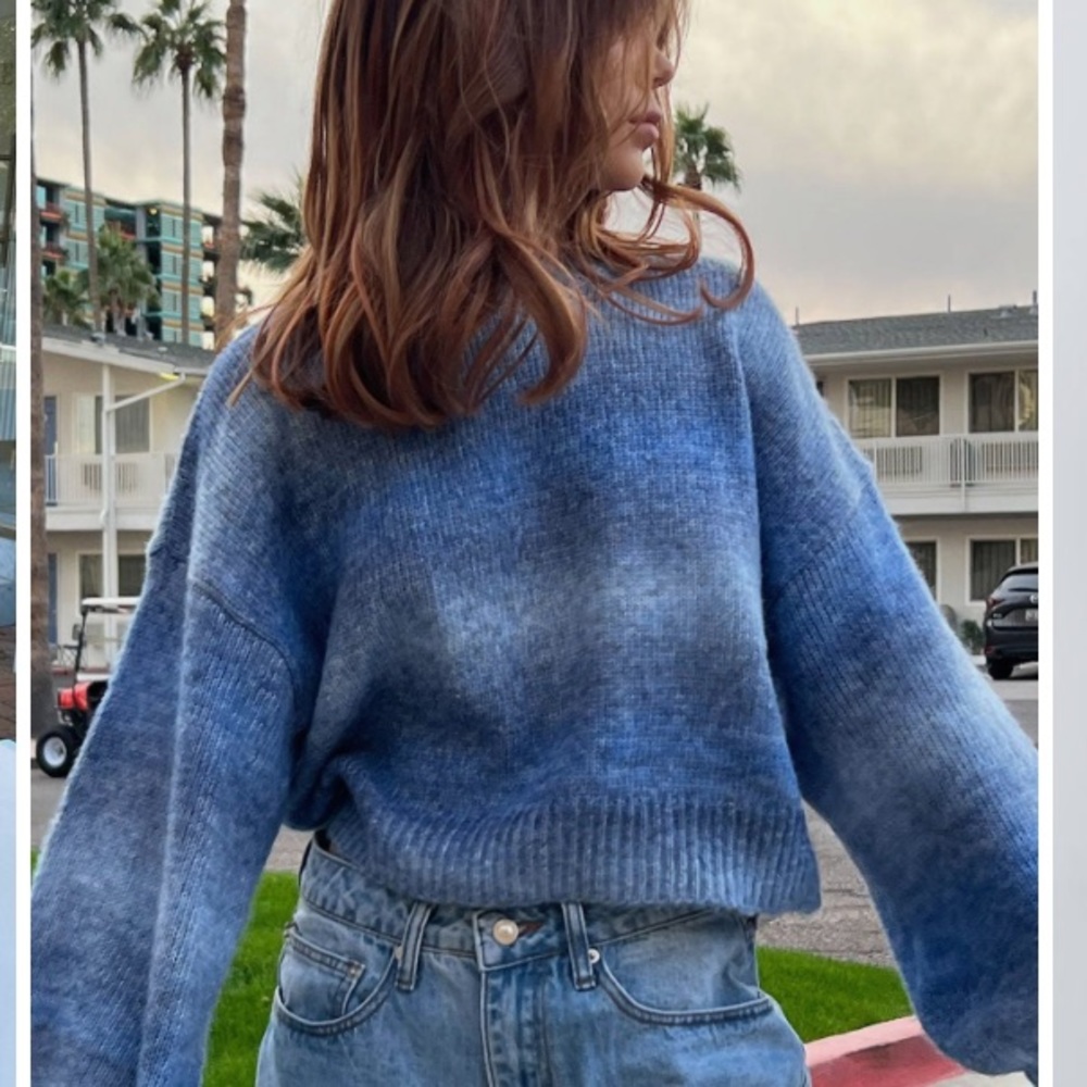 Princess Polly blue sweater